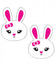 Pastease Bunny White Pasties