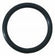 Rubber C Ring 1.5 Inch - Black