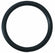 Rubber C Ring 2 Inch - Black