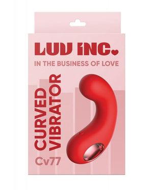 Luv Inc. Curved Vibrator - Red