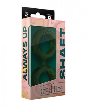 Shaft Double C-ring  - Medium Green