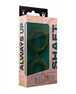 Shaft Double C-ring - Small Green