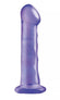 Basix Rubber Works 6.5 inches Purple Dong Suction Cup