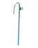 Spartacus 24" Leather Wrapped Cane - Baby Blue