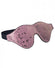 Spartacus Blindfold W/leather - Pink Snakeskin Micro Fiber