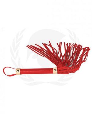 Spartacus Pu Whip - Red