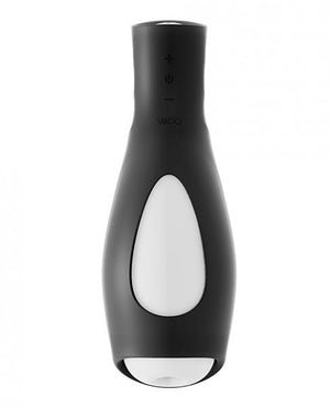 Torpedo Vibrating Rechargeable Stroker Just Black