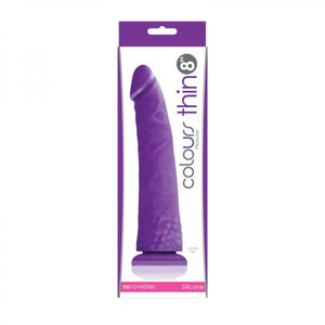 Colours Pleasures Thin 8in Purple