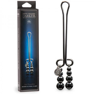 Fifty Shades Darker Just Sensation Beaded Clitoral Clamp