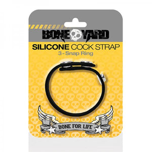 Boneyard Cock Strap Black