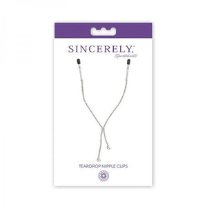 Sincerely, Ss Teardrop Nipple Clips