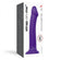 Strap-on-me Semi-realistic Dual Density Bendable Dildo Purple Size L