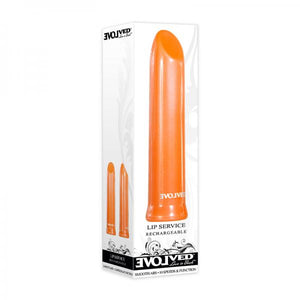 Evolved Lip Service Rechargeable Bullet - Orange