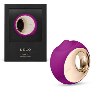 Lelo Ora 3 Clitoral Stimulator Rechargeable - Deep Rose