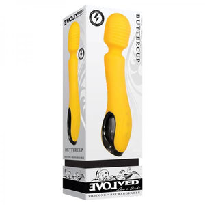 Evolved Buttercup Rechargeable Wand Vibrator - Yellow