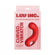 Luv Inc Cv77: Curved Vibrator Red