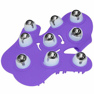 Fuzu Roller Purple Glove Massager