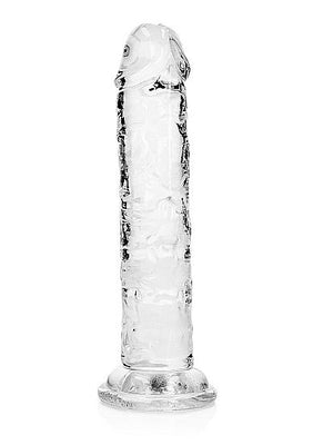 Realrock Straight Realistic 6 In Dildo Transparent