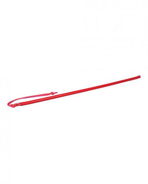 24 Leather Wrapped Cane Red 