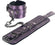 Galaxy Legend Wrist Restraints Faux Leather Purple