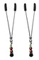 Nipple Clips Ruby Black Adjustable Clamps