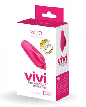 Vedo Vivi Rechargeable Finger Vibe Foxy Pink