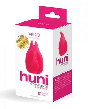 Vedo Huni Rechargeable Finger Vibe Foxy Pink