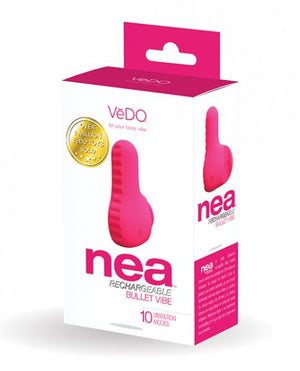 Vedo Nea Rechargeable Finger Vibe Foxy Pink