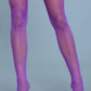 1931 Nylon Fishnet Thigh Highs Purple - Bossy Pearl