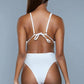 1979 Trinity Swimsuit White - Bossy Pearl