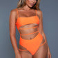 2126 Venetia Swimsuit Orange - Bossy Pearl