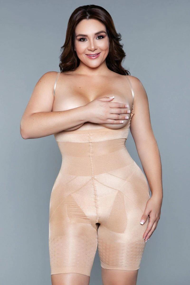 BW1675ND Thinking Thing Body Shaper - Nude - Bossy Pearl