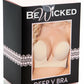 BWXB093ND Deep V Bra - Nude - Bossy Pearl