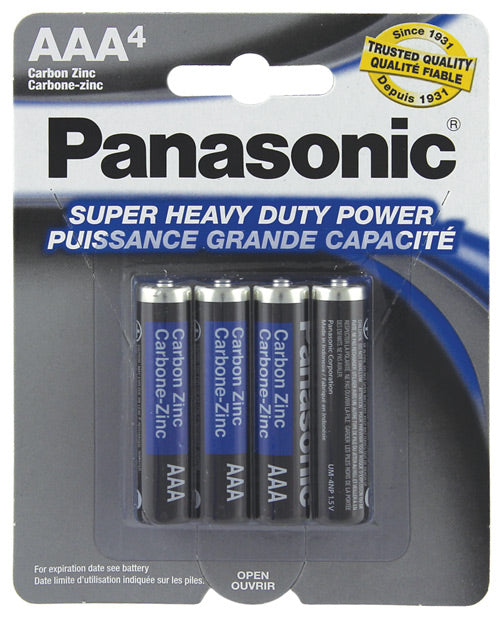 Panasonic Super Heavy Duty Battery Aaa - Pack Of 4 - Bossy Pearl