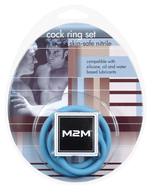 M2m Nitrile Cock Ring - Bossy Pearl