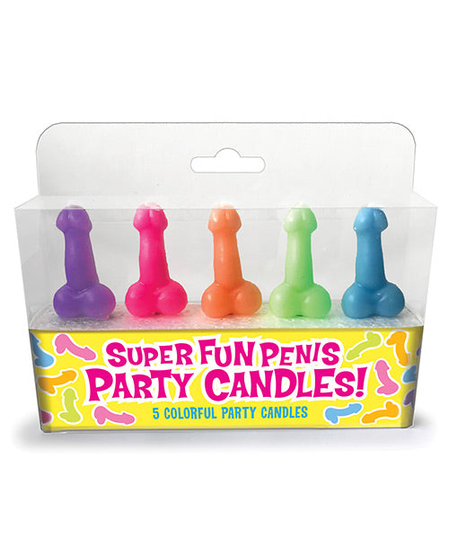 Super Fun Party Candles  - Set Of 5 - Bossy Pearl