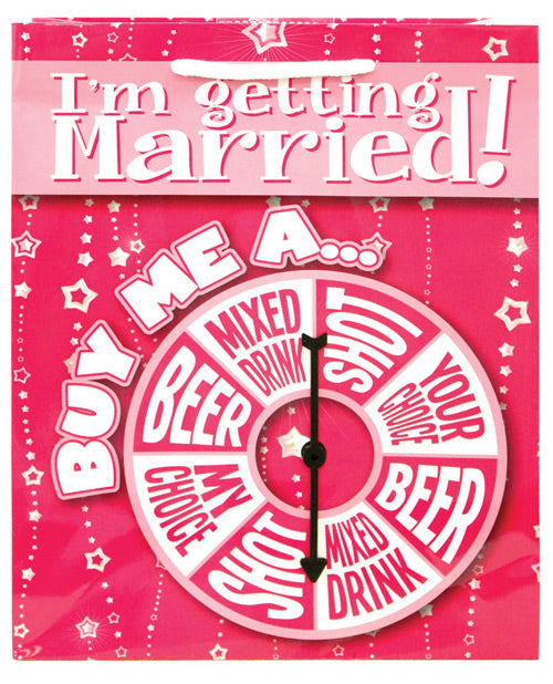 I'm Getting Married Buy Me A...spinner Gift Bag - Bossy Pearl