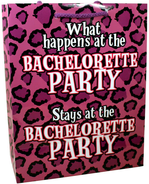What Happens At The Bachelorette Party Gift Bag - Bossy Pearl