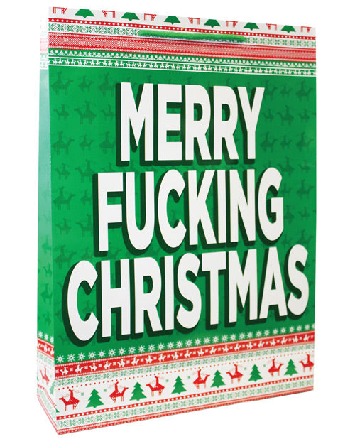 Merry Fucking Christmas Gift Bag - Large - Bossy Pearl