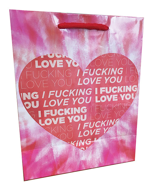 I Fucking Love You Heart Valentines Gift Bag - Bossy Pearl