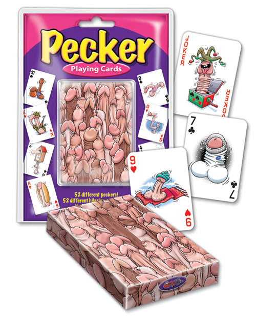 Ozze Pecker Playing Cards - Bossy Pearl