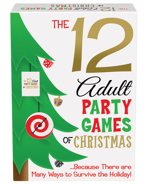 The 12 Adult Party Games Of Christmas - Bossy Pearl