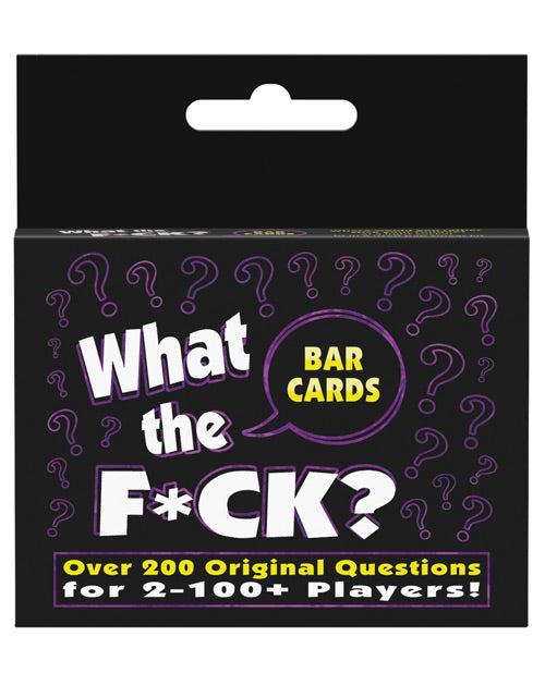 What The Fuck? Bar Cards - Bossy Pearl
