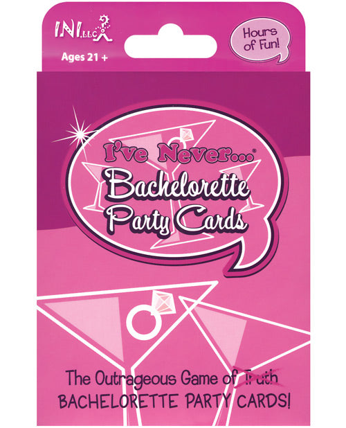 I've Never Bachelorette Party Cards - Bossy Pearl