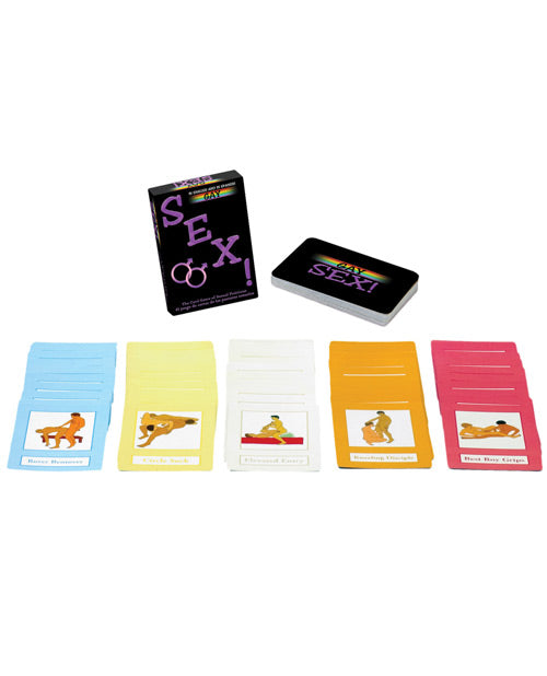 Gay Sex Card Game - Bilingual - Bossy Pearl