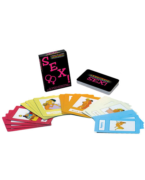 Lesbian Sex Card Game - Bilingual - Bossy Pearl