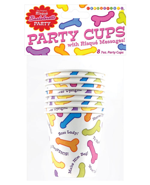 Bachelorette Risque Party Cups - Bag Of 8 - Bossy Pearl