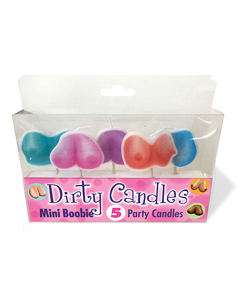 Mini Boobie Dirty Candle Set - Set Of 5 - Bossy Pearl