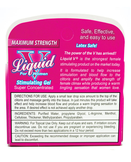 Liquid V Female Stimulant - Pillow Box Of 3 - Bossy Pearl