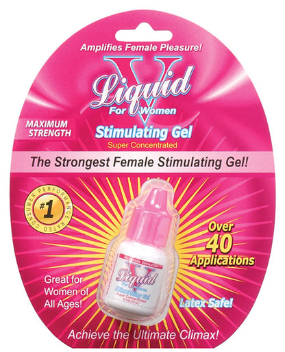 Liquid V Female Stimulant - 10 Ml Bottle In Clamshell - Bossy Pearl
